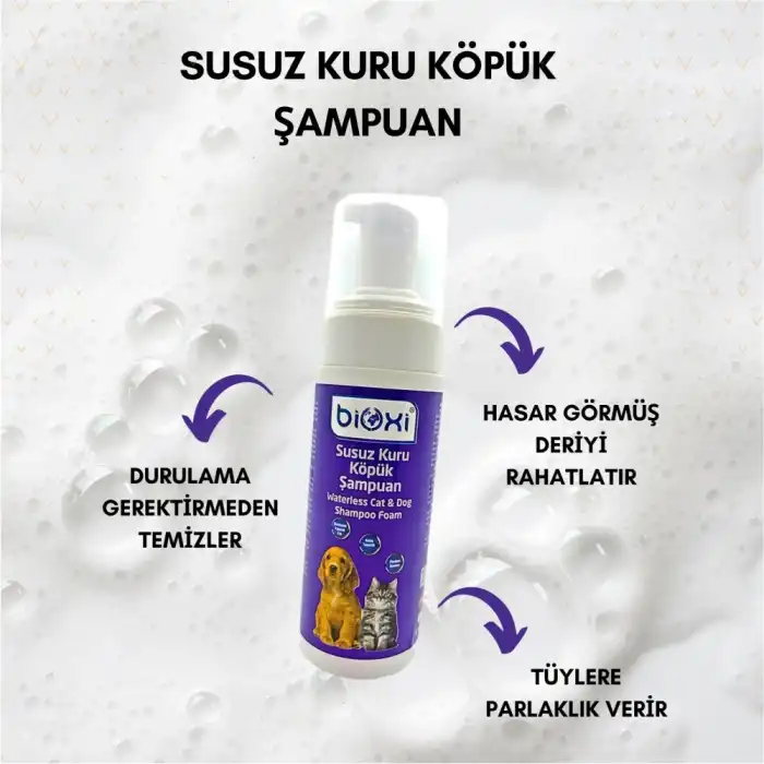 Bioxi Susuz Kuru Köpük Şampuan 150 ml