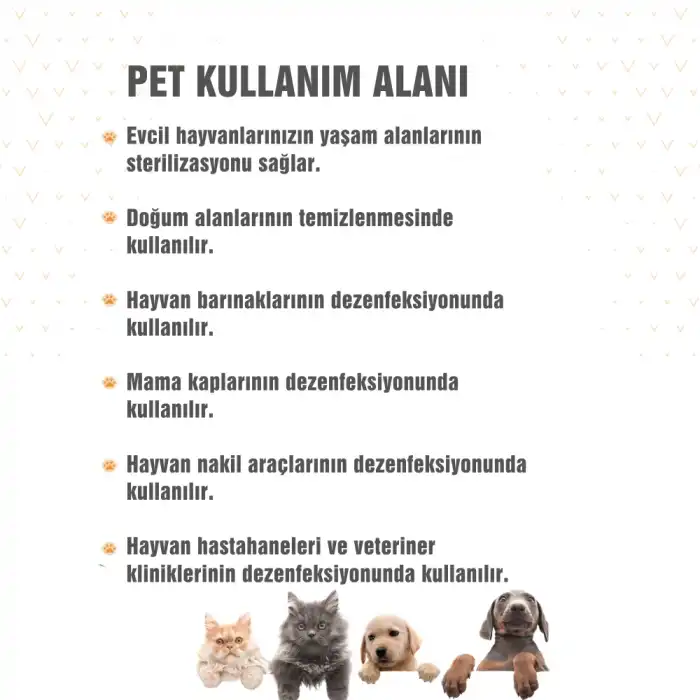 Bioxi Veteriner ve Hayvan Dezenfektanı 5 LT