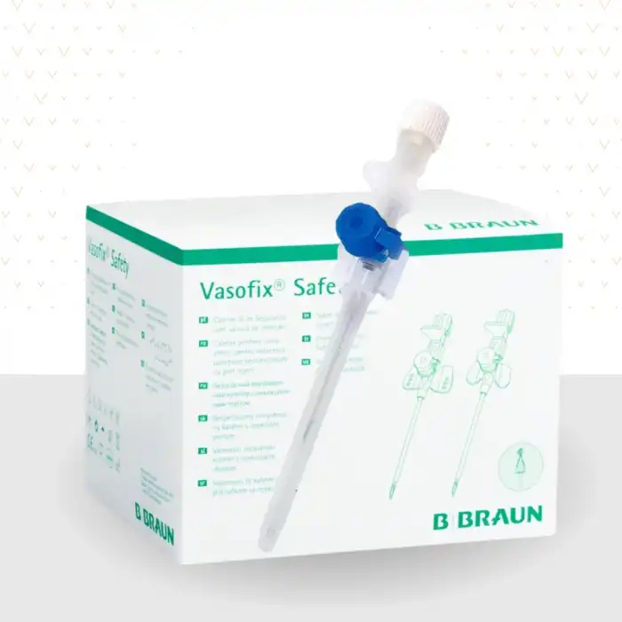 Braun Vasofix Branül (İntraket) Mavi (22G) 50li Kutu