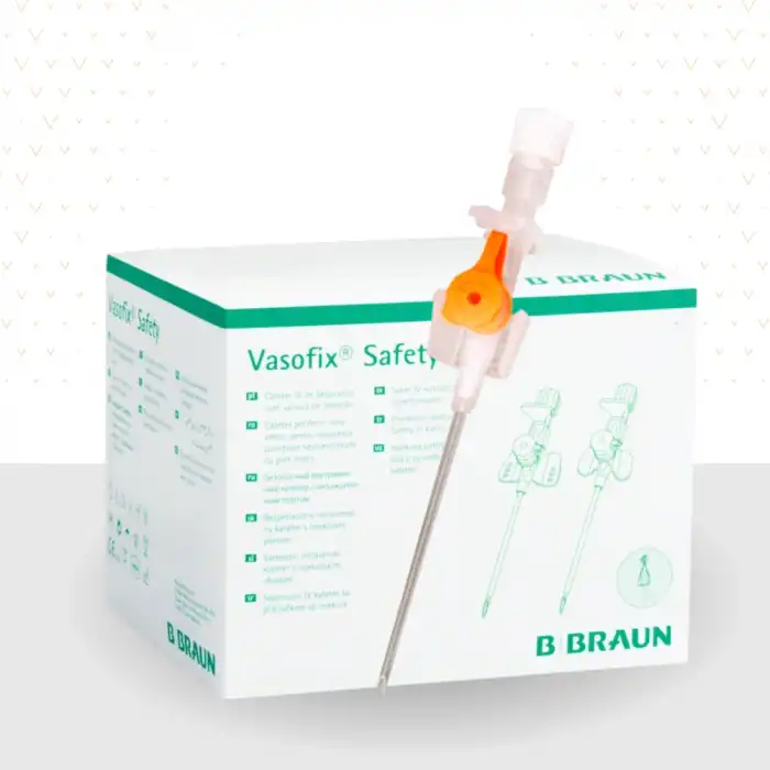 Braun Vasofix Branül (İntraket) Turuncu (14G) 50li Kutu