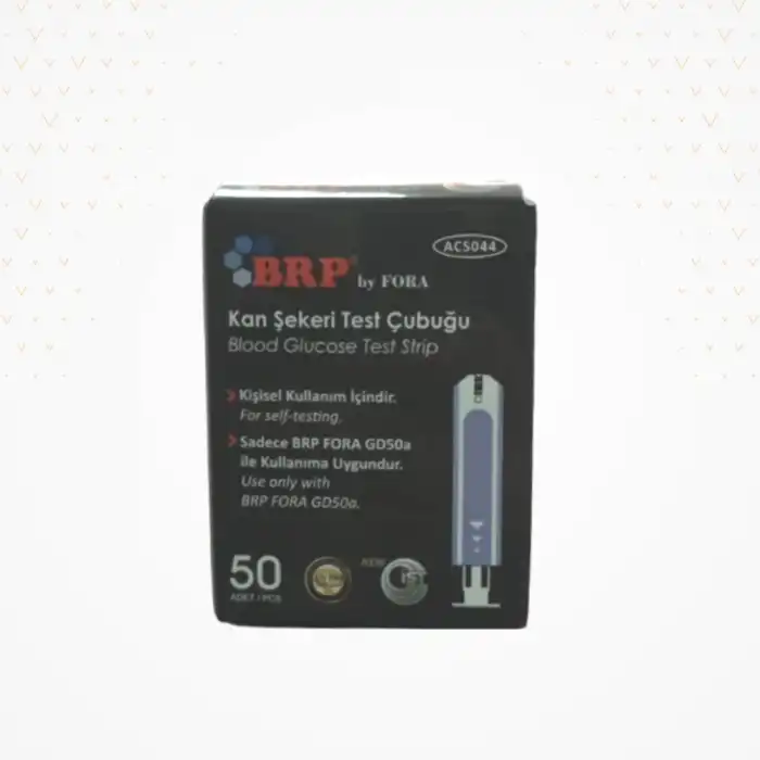 Brp Şeker Ölçüm Çubuğu Strip 50’li Kutu