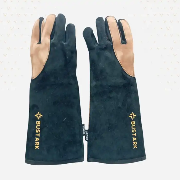 Bustark Koruma Eldiveni (Kedi Tutma Eldiveni) Dirseğe Kadar Çift - 45cm