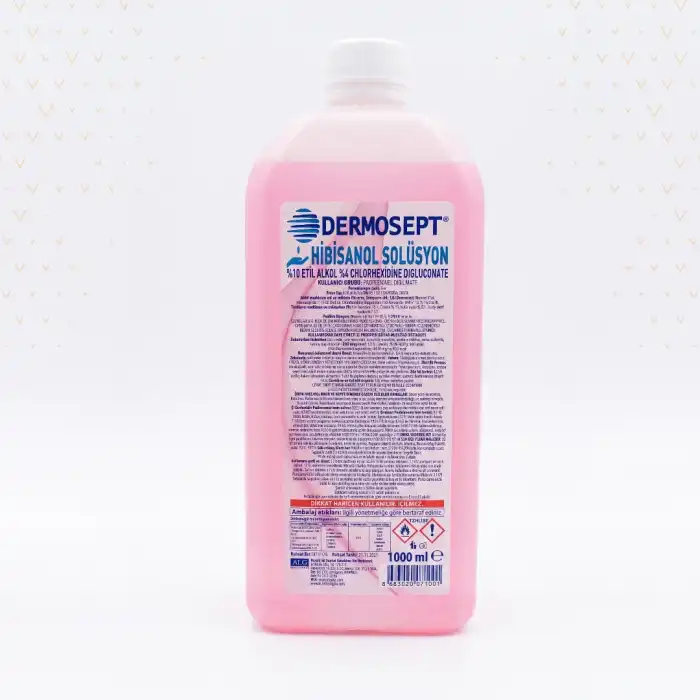 Dermosept Hibisanol Solüsyon Klorheksidin (CHLORHEXİDİNE %4) 1 LT