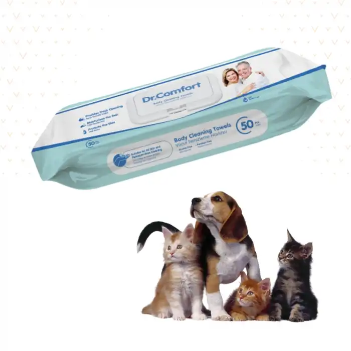 Dr. Comfort Vücut Temizleme Havlusu 50li Paket
