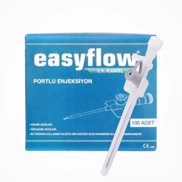 Easyflow Branül (İntraket) Gri 16G 100’lü Kutu
