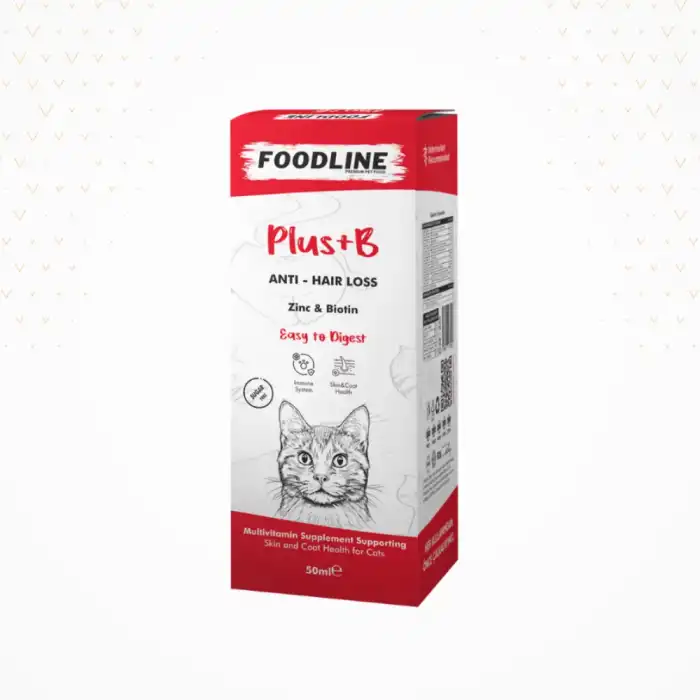 Foodline Kediler için Plus +B Damla 50ml