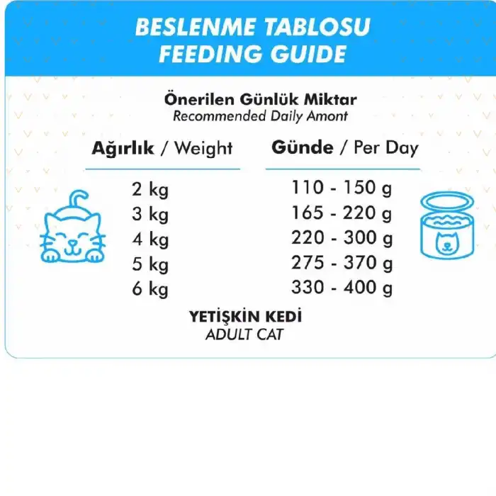 Foodline Somonlu Parça Etli Yetişkin Kedi Konserve 400gr x 6 Adet