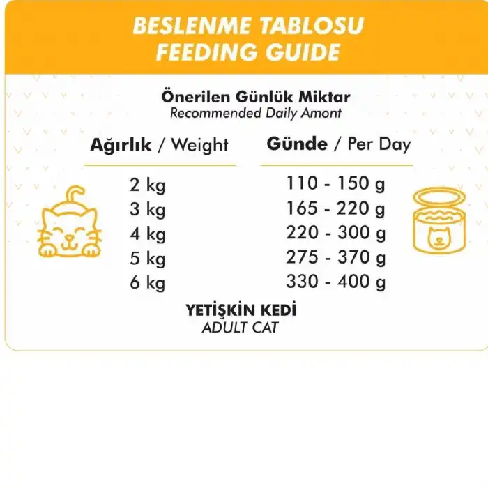 Foodline Tavuklu Parça Etli Yetişkin Kedi Konserve 400gr x 6 Adet