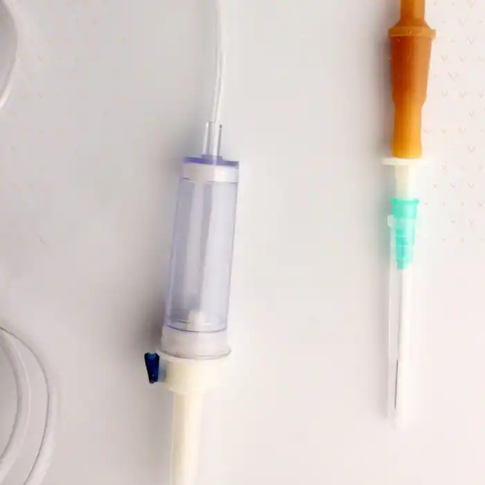 Galena Serum Seti (İnfüzyon Seti) Vidalı Yeşil Uçlu 25li Paket