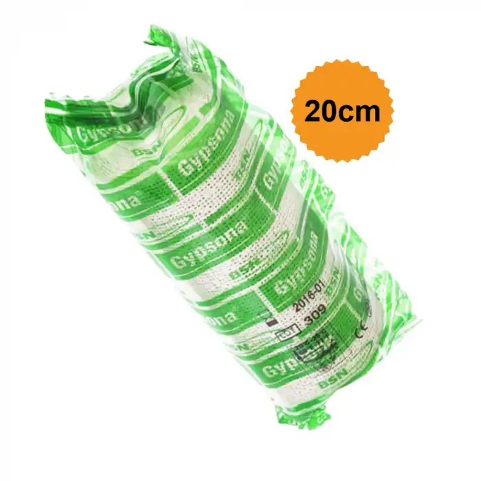 Gypsona Alçı Sargı 20cmx2m (Çabuk Donan Alçı)