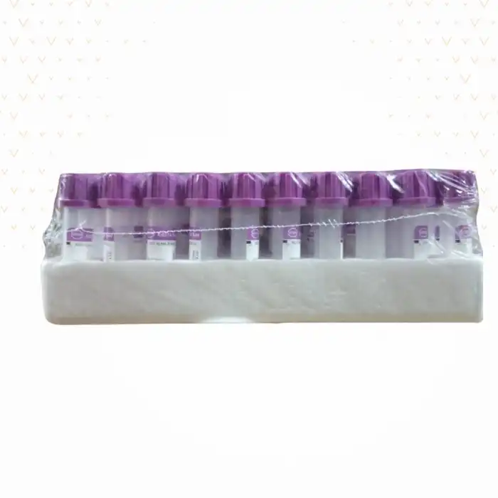 Hemogram 0,5 ml K3 Mor Edta Tüp 100lü Paket