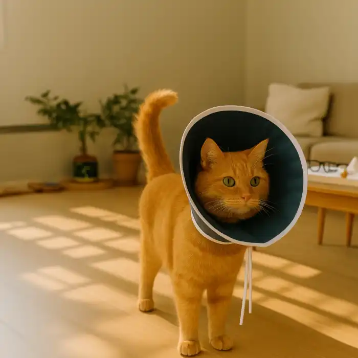 Kedi İçin Ekonomik Bez Yakalık