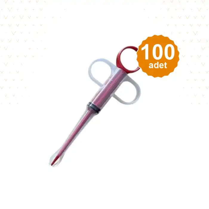 Kedi Köpek Hap Yutturma Enjektörü - 100 Adet