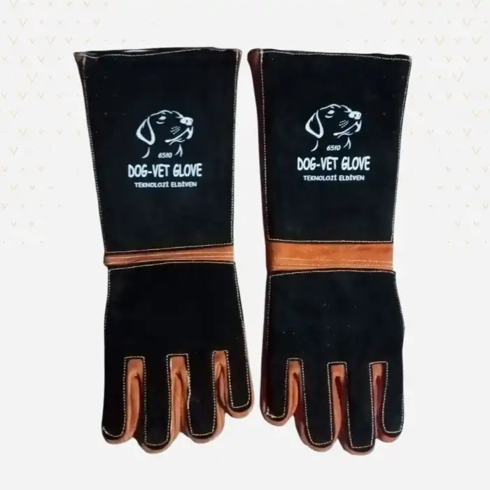 Köpek Tutma & Yakalama Eldiveni (Koruma Veteriner Eldiveni)