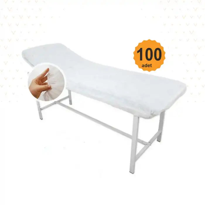 Lastikli Sedye Örtüsü 80x220 100lü Paket