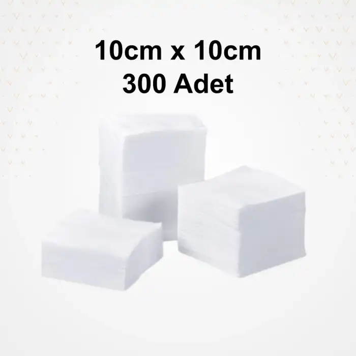 NonSteril 10cm x 10cm Spanç 8 Katlı - 300lü Paket