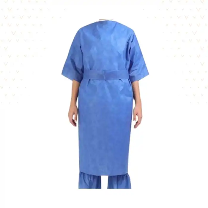 Nonsteril Cerrahi Önlük Tek Kullanımlık - Kısa Kollu