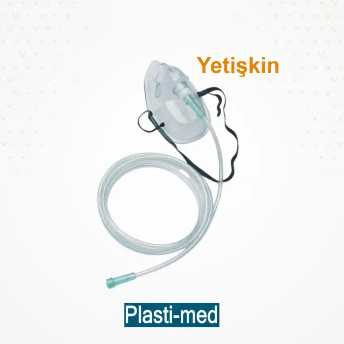 Oksijen Maskesi - Yetişkin