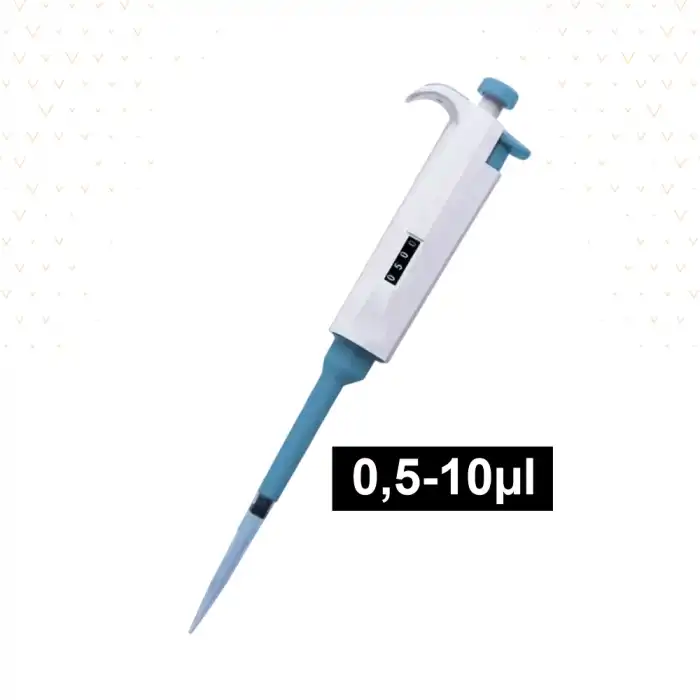 Otomatik Pipet (Mikro Pipet) - 0.5-10µl (Tek Kanallı)