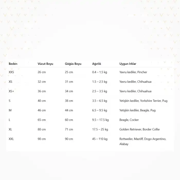 PetSuit Yara Koruyucu Korse (S) Small