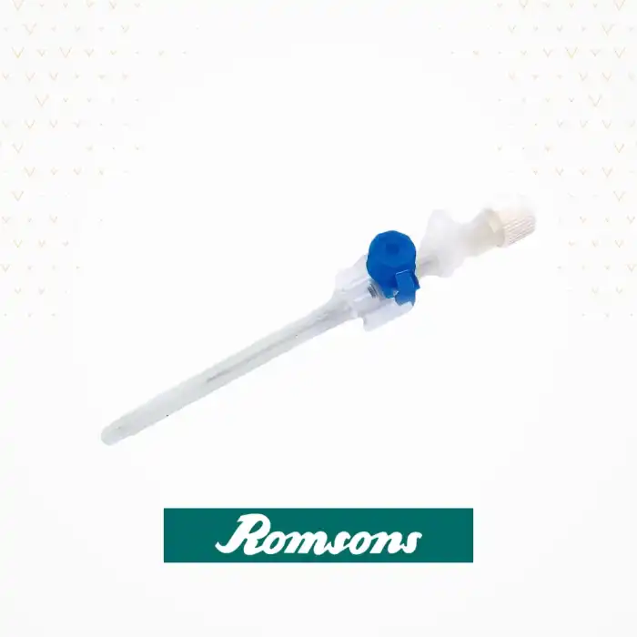 Romsons Branül (İntraket) Mavi 22G 100lü Kutu