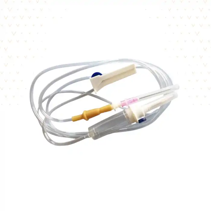 Serum Seti (İnfüzyon Seti) Kilitsiz (Luer Slip) Pembe Uçlu 500lü Koli