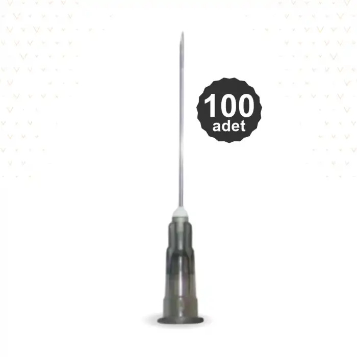 Siyah Enjektör İğne Ucu 100lü Paket