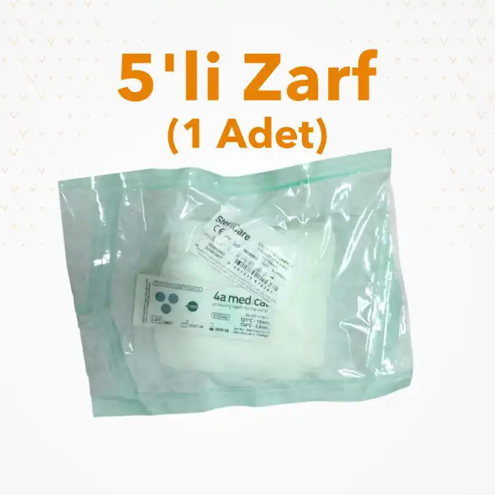 Stericare Steril Gaz Kompres 7,5cm x 7,5cm 5li Zarf - 1 Zarf(Adet)