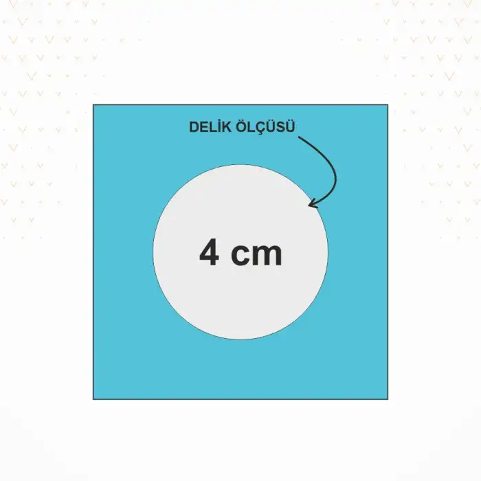 Steril Cerrahi Delikli Serviyet Örtüsü 60cm x 90cm