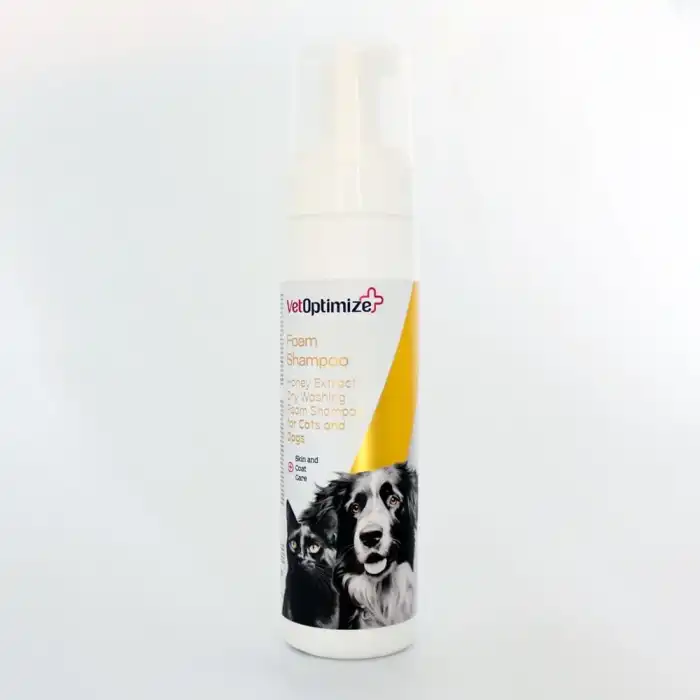 VetOptimize Kedi ve Köpekler İçin Bal Özlü Köpük Şampuan (Foam Shampoo) 200 ML