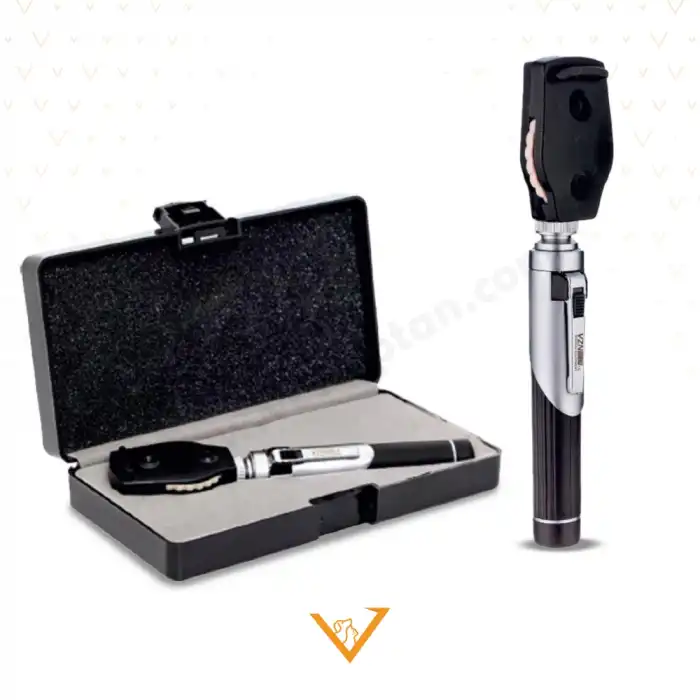 VZN Heine Dizayn Fiber Optik Oftalmaskop Set VZN-OPS-214