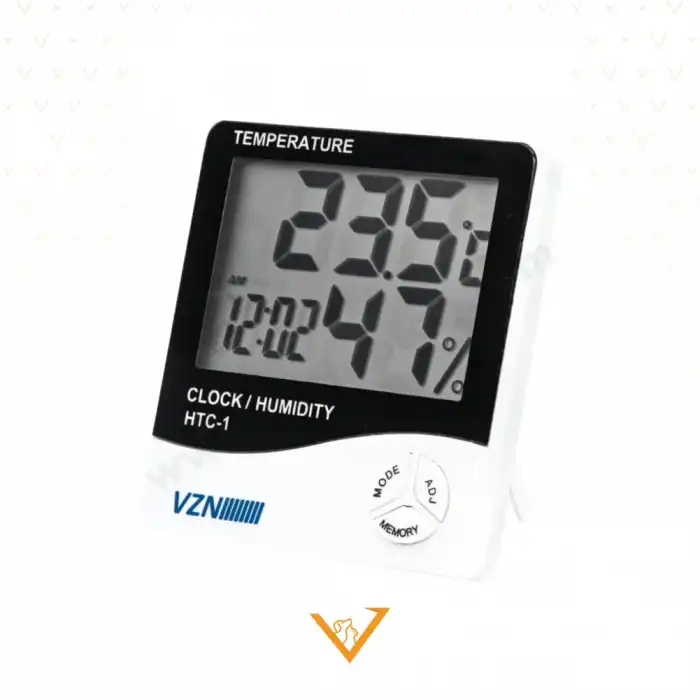 VZN HTC-1 Dijital Nem Sıcaklık Ölçer Duvara Monte