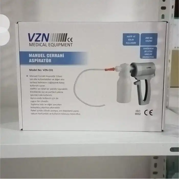 VZN Manuel Cerrahi Aspiratör