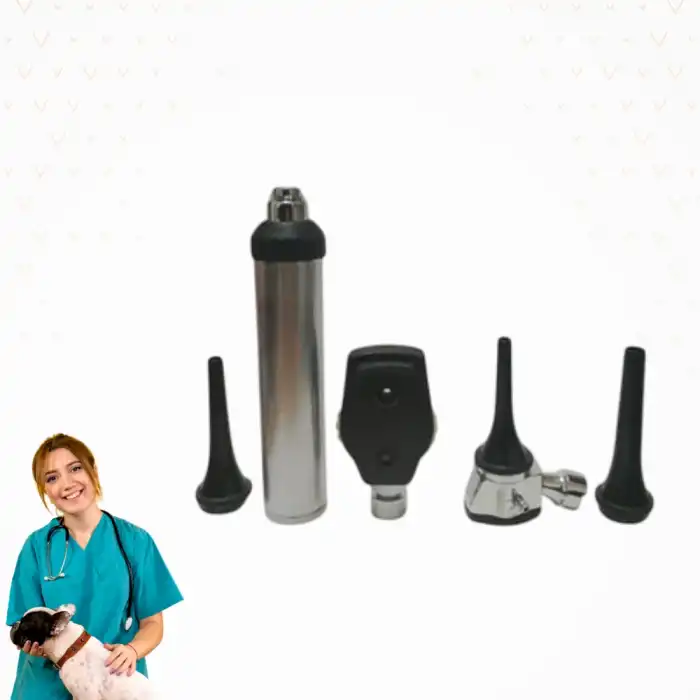 Vzn Veteriner Hekimlere Özel Otoskop - Optahlmaskop Set