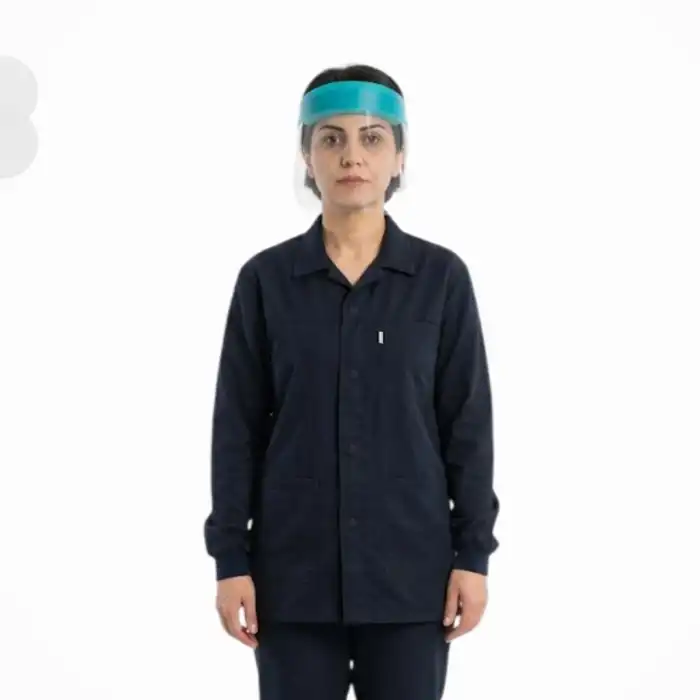 Yüz Koruyucu Siperlik Maske Süngerli & Bağcıklı
