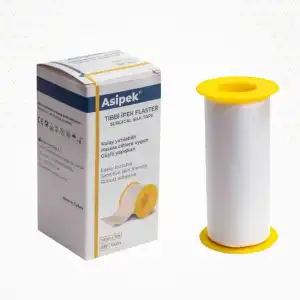 Asipek Tıbbi İpek Flaster 10cm x 5m