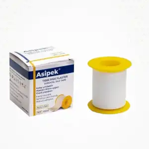 Asipek Tıbbi İpek Flaster 5cm x 5m