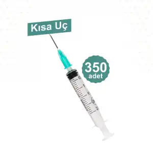 Berika 2 Ml 3 Parça (Contalı) Kısa Yeşil Uçlu (Veteriner Enjektörü) 350li Kutu