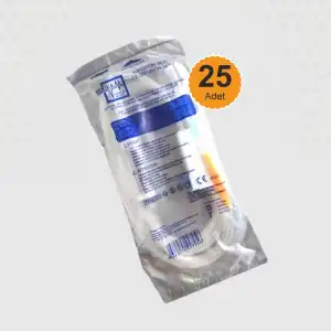 Berika Serum Seti (infüzyon Seti) Vidalı Yeşil Uçlu 25li Paket