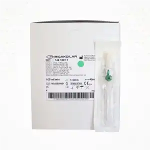Bıçakcılar Branül (İntraket) Yeşil (18G) 80li Kutu
