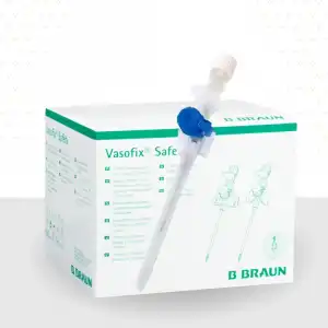 Braun Vasofix Branül (İntraket) Mavi (22G) 50li Kutu