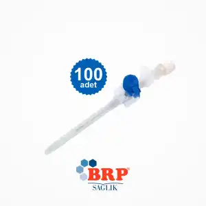 BRP Branül (İntraket) Mavi 22G 100 lü Kutu