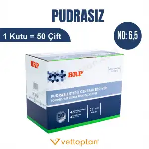 Steril Eldiven Pudrasız No: 6,5