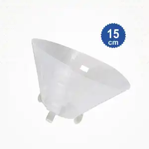 Bustark Şeffaf Elizabeth Yakalık 15cm