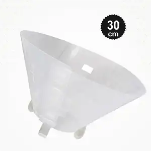 Bustark Şeffaf Elizabeth Yakalık 30cm