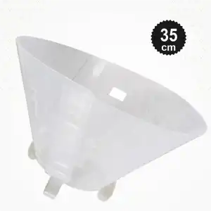 Bustark Şeffaf Elizabeth Yakalık 35cm