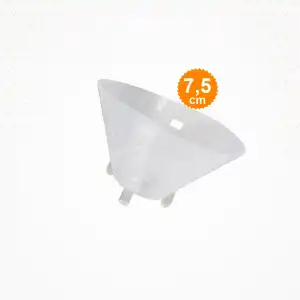 Bustark Şeffaf Elizabeth Yakalık 7,5cm
