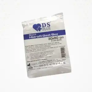 Damla Sağlık Hidrofil Gazlı Bez 30x80 Steril - 1 Adet