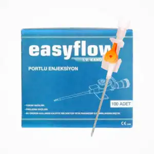 Easyflow Branül (İntraket) Turuncu 14G 100’lü Kutu