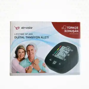 Elmaslar Koldan Türkçe Konuşan Tansiyon Aleti LIFETIMEBP-809